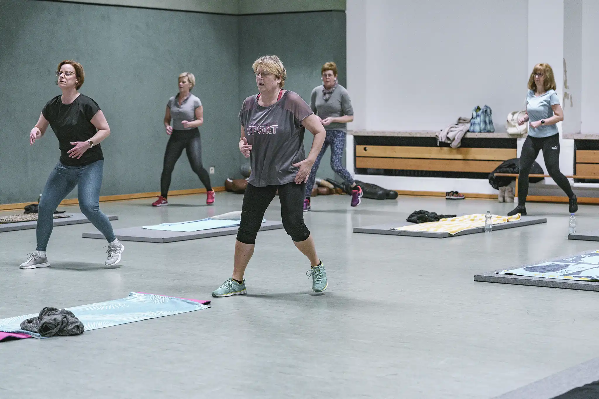 BOP Fitness Training warm up